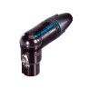 CONECTOR ACODADO XLR 3 POLOS H