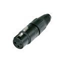 CONECTOR XLR 3 POLOS HEMBRA NC