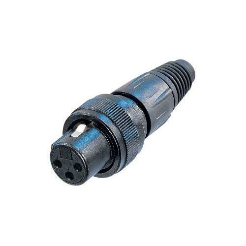 CONECTOR XLR 3 POLOS HEMBRA NC