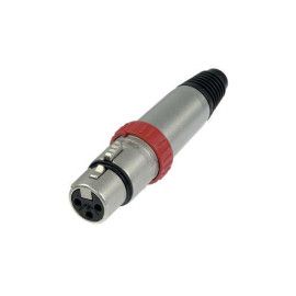 CONECTOR XLR 3 POLOS HEMBRA NC