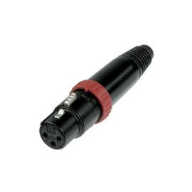 CONECTOR XLR 3 POLOS HEMBRA NC