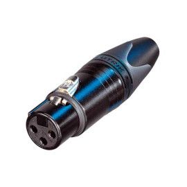 CONECTOR XLR 3 POLOS HEMBRA NC