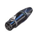 CONECTOR XLR 3 POLOS HEMBRA NC