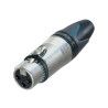CONECTOR XLR 3 POLOS HEMBRA NC