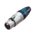CONECTOR XLR 3 POLOS HEMBRA NC