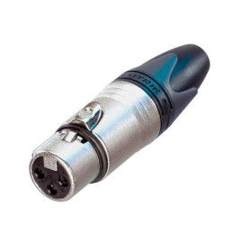 CONECTOR XLR 3 POLOS HEMBRA NC