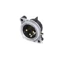 CONECTOR CHASIS XLR HALO 3 POL