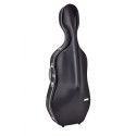 Estuche cello Bam SUP1005XL Slim 2.9 Suprême Hightech 4/4 Negro/Plata