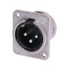 CONECTOR CHASIS XLR 3 POLOS MA