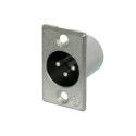 CONECTOR CHASIS XLR 3 POLOS MA