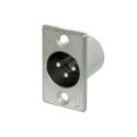 CONECTOR CHASIS XLR 3 POLOS MA