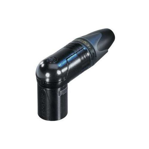 CONECTOR ACODADO XLR 3 POLOS H