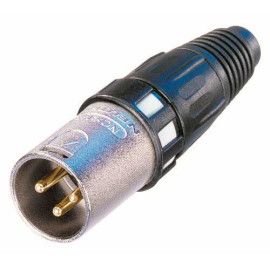 CONECTOR XLR 3 POLOS MACHO NC3