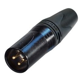 CONECTOR XLR 3 POLOS MACHO NC3