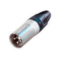 CONECTOR XLR 3 POLOS MACHO NC3