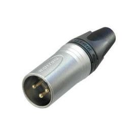 CONECTOR XLR 3 POLOS MACHO NC3