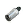 CONECTOR XLR 3 POLOS MACHO NC3