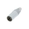CONECTOR XLR 3 POLOS MACHO NC3