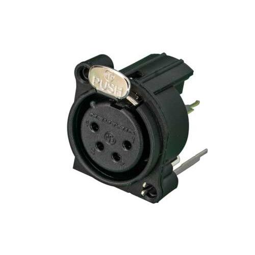 CONECTOR CHASIS 4 POLOS HEMBRA