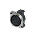 CONECTOR CHASIS 4 POLOS HEMBRA