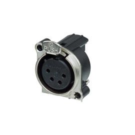 CONECTOR CHASIS 4 POLOS HEMBRA