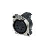 CONECTOR CHASIS 4 POLOS HEMBRA