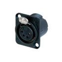 CONECTOR CHASIS 4 POLOS HEMBRA