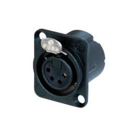 CONECTOR CHASIS 4 POLOS HEMBRA