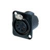 CONECTOR CHASIS 4 POLOS HEMBRA
