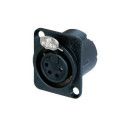 CONECTOR CHASIS 4 POLOS HEMBRA
