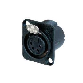 CONECTOR CHASIS 4 POLOS HEMBRA