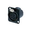 CONECTOR CHASIS 4 POLOS HEMBRA