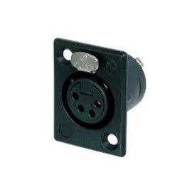 CONECTOR CHASIS 4 POLOS HEMBRA