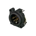 CONECTOR CHASIS 4 POLOS MACHO