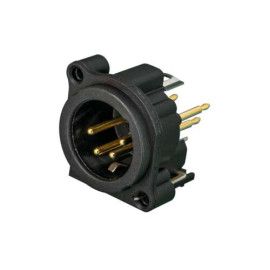 CONECTOR CHASIS 4 POLOS MACHO
