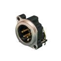 CONECTOR CHASIS 4 POLOS MACHO