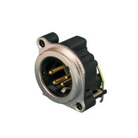 CONECTOR CHASIS 4 POLOS MACHO