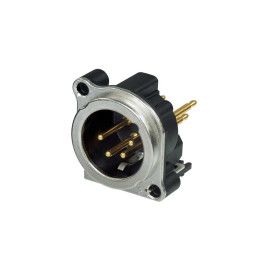 CONECTOR CHASIS 4 POLOS MACHO