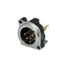 CONECTOR CHASIS 4 POLOS MACHO