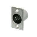 CONECTOR CHASIS 4 POLOS MACHO