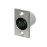 CONECTOR CHASIS 4 POLOS MACHO