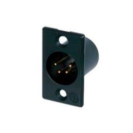 CONECTOR XLR CHASIS MACHO 4 PO