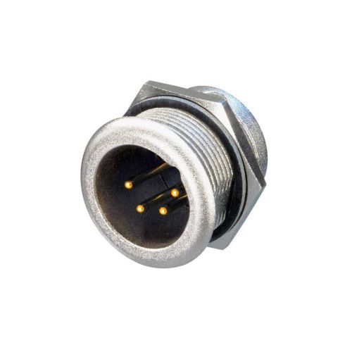 CONECTOR CHASIS 4 POLOS MACHO