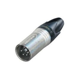CONECTOR XLR MACHO 4 POLOS NC4