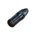 CONECTOR XLR MACHO 4 POLOS B N