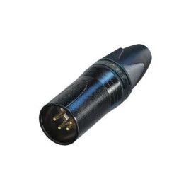 CONECTOR XLR MACHO 4 POLOS B N