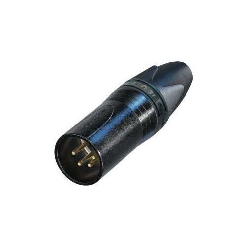 CONECTOR XLR MACHO 4 POLOS B N