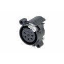 CON. XLR CHASIS HEMBRA 5POLOS