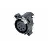 CON. XLR CHASIS HEMBRA 5POLOS