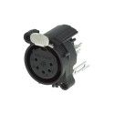 CONECTOR XLR CHASIS HEMBRA 5PO